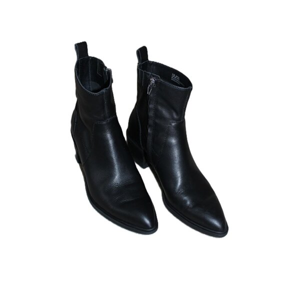 DOLCE VITA Genuine Leather Bryson Booties in Black (8.5) - Picture 5 of 12